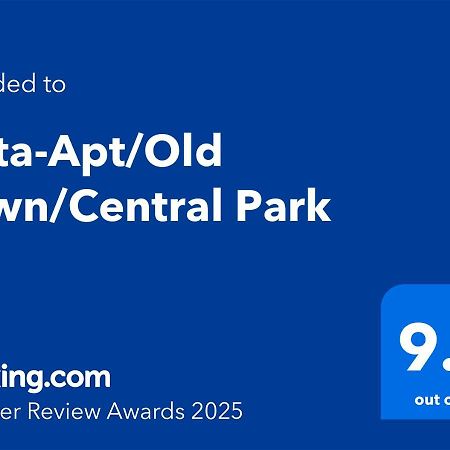 Insta-Apt Old Town Central Park Renovated Bělehrad Exteriér fotografie